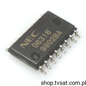 [10pcs] UPD6316G ADDB Controller Driver 12MHz SMD-SO16M NEC