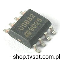 [40szt] USB6B1 Line Protection 15kV 500W SMD-SO8 STM