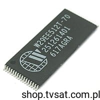 [10szt] W29EE512-T70 FLASH Memory 512K SMD-TSOP32 WINBOND