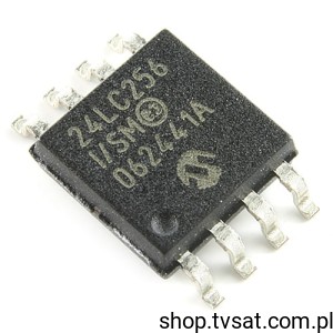 [10szt] 24LC256I-SM 256Kbit EEPROM Memory SMD-SO8 MICROCHIP
