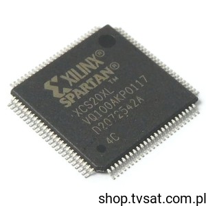 [1pc] XCS20XL-4VQ100C I/O=160 , F=80MHz SMD-VQFP100 XILINX BULK