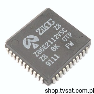 [10pcs] Z86E2112VSC Z8 OTP MCU 12MHz SMD-PLCC44 ZILOG