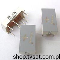 [20szt] MAN3930A LED 7-SEGMENT Orange THT IIIVTHREE