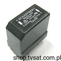 [5szt] RN222-4-02 3.3mH 250V 4A Double Chokes THT SCHAFFNER