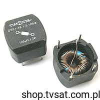 [3szt] DSF1-18-1.2-125/A 125uH 1.2A Choke THT TOMONTA