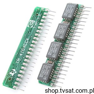 [3szt] TM4164EC4-15L DRAM Module 4x64kBit 150ns SIL22 TI 