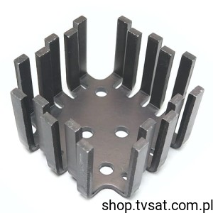 [5szt] FK201-SA3 Heat Sinks 45.0x45.0x25.4mm TO3 BLOCK FISCHERELE