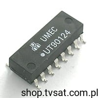 [20szt] UT90124 Telecom Transformer SMD UMEC LTD