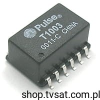 [5szt] T1003 LAN Transformer SMD PULSE