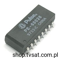 [3szt] PE-68026T LAN Transformer SMD PULSE
