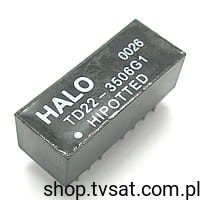 [10szt] TD22-3506G1 10/100 Transformer THT HALO