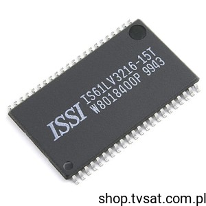 [10szt] IS61LV3216-15T SRAM 512kB TSOP44 SMD-TSOP44 ISSI 300