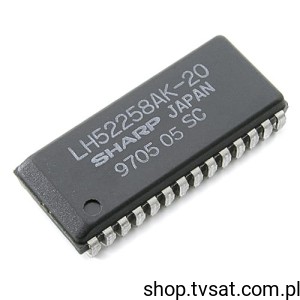 [20szt] LH52258AK-20 SRAM 256KB SMD-SOJ28 SHARP