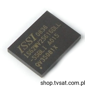 [2pcs] IS62WV25616BLL-55BLI SRAM 4MBit SMD-BGA48 ISSI