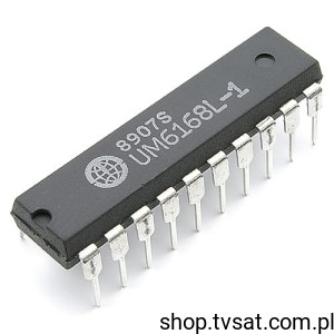 [10szt] UM6168L-1 16KBit SRAM DIP20 UMC