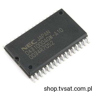 [5szt] UPD431000AGW-A10 1Mbit SRAM SMD-SO32L NEC