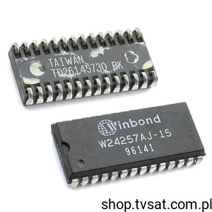 [20pcs] W24257AJ-15 Static RAM 256KBit SMD-SOJ28 WINBOND USED