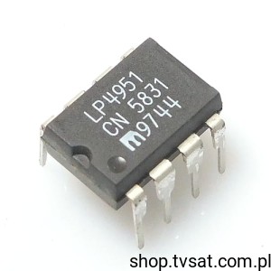 [40pcs] LP4951 ADJ Regulator DIP8 NSC