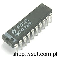 [20pcs] MM74C240N Octal Transceiver DIP20 NSC