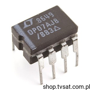 [1szt] OP07AJ8/883 Operational Amplifier DIP8C LT 