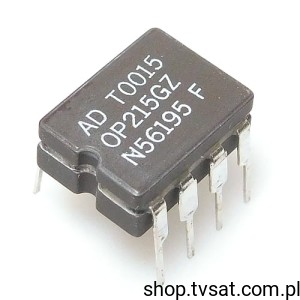 [1szt] OP215GZ Dual J-FET OP Amplifier DIP8C AD 