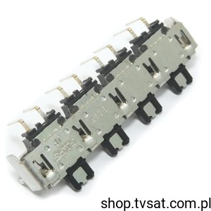 [50szt] SPPQ40003A Push Selector Switch 4 Position SIL8 ALPS