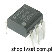 [100szt] SFH601-1 Transoptor DIP6 ISOCOM