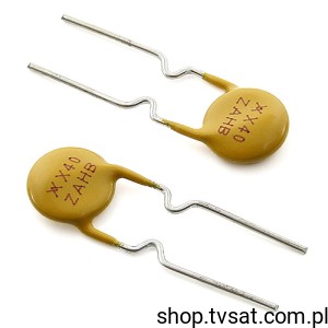 [50szt] RF2566-000 THT Fuse 0.4A 0.8A ( trip)72V R5.08 TE-CONN