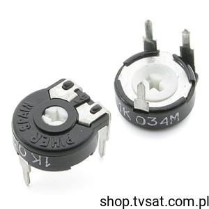 [20szt] PT10LV10102A2020 Potentiometer 1k Ohm 10x12mm THT PIHER