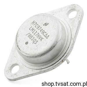 [1pc] LM117HVK-883QS 60V In ADJ 1.5A Regulator TO3 NSC BULK