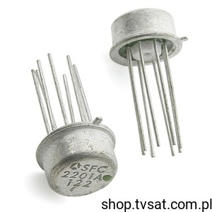 [4szt] SFC2201A Single OP Amplifier TO99-8 SGS