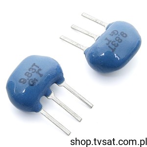 [50szt] CST9.83MTW Cristal Resonator 9.83MHz SIL3 MURATA