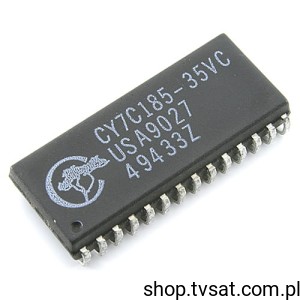 [3szt] CY7C185-35VC 64kBit SRAM Memory SMD-SOJ28 CYPPRESS