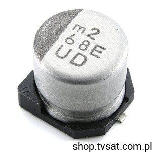 [50szt] UUD1E680MCQ1 68uF 25V 105'C Elcos SMD-6.3X5.8L HICON