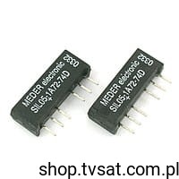 [4szt] SIL05-1A72-74D Reed Relay 5VDC 1A SIL6 MEDER
