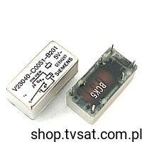 [2pcs] V23040-C0051-B201 Relay 5VDC 2A THT SIEMENS