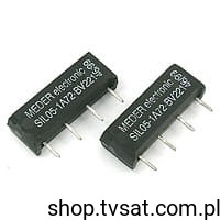 [4szt] SIL05-1A72BV221 Reed Relay 5VDC 1A SIL4 MEDER