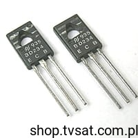 [65szt] BD234 PNP 45V 2A 25W TO126 NSC