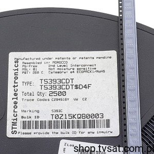 [50szt] TS393CDT Dual Comparator Micropower SMD-SO8 SGS