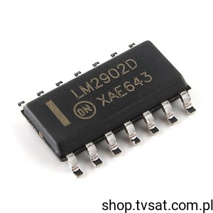 [50szt] LM2902DR2 Quad OP Amplifier SMD-SO14 ONSEMI 1600
