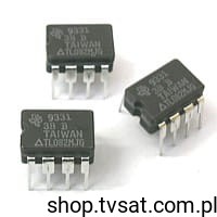 [2szt] IC Amp. Op. BI-FET TL082MJG DIP8C TI