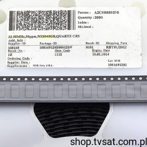[50szt] NX8045GB-22.5792MHz 22.5792MHz Quartz SMD-NX8045GB NDK