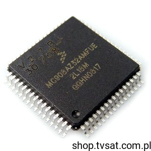 [2pcs] MC68HC908AZ32AMFUE MCU 8-Bit Automotive SMD-QFP64 MOTOROLA USED