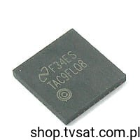 [1pc] IC uPC + FLASH 4K COP8TAC9FLQ8 SMD-LLP32 NSC