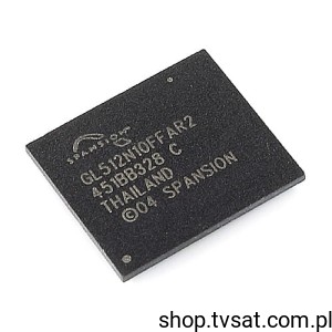 [5szt] S29GL512N10FFAR20 512MB Flash Memory BGA64 SMD-BGA64 SPANSION