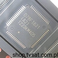 [10szt] UPD78F1831GBA2-GAH-E3 MPU 24MHz Automotive SMD-LQFP64 RENESAS