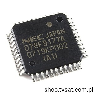[4szt] UPD78F9177AYGB-8ES-A 8-Bit MCU Flash SMD-LQFP44 NEC