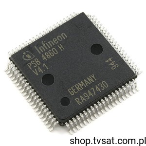[4pcs] PSB4860H-V4.1 Ansvering Machine IC SMD-QFP80 INFINEON