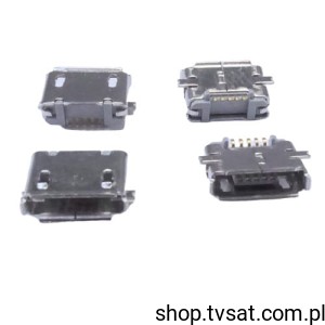 [50pcs] 207A-ABA0-R Mini USB Socket 5 Pin SMD ATTEND