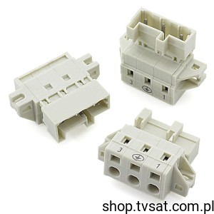 [5szt] 723-603/019-042 Power Connector 3 Pin BLOCK WAGO